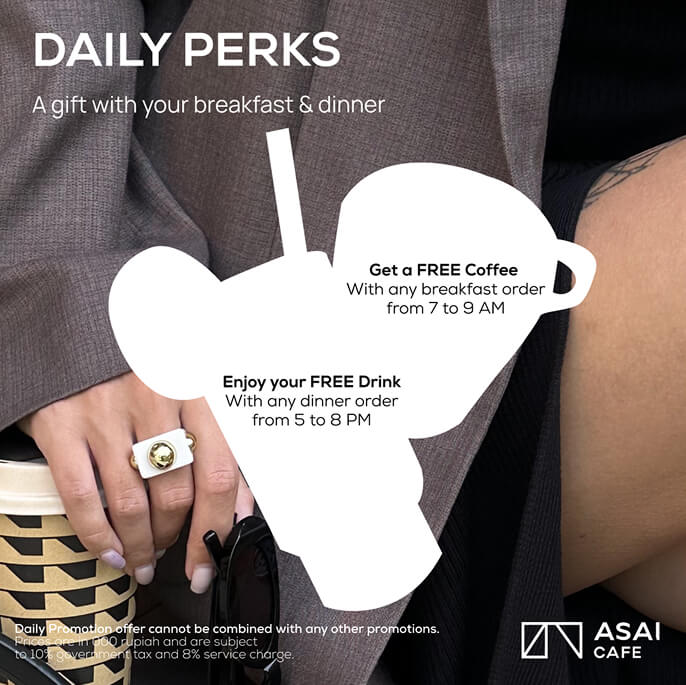 ASAI Cafe promotional material