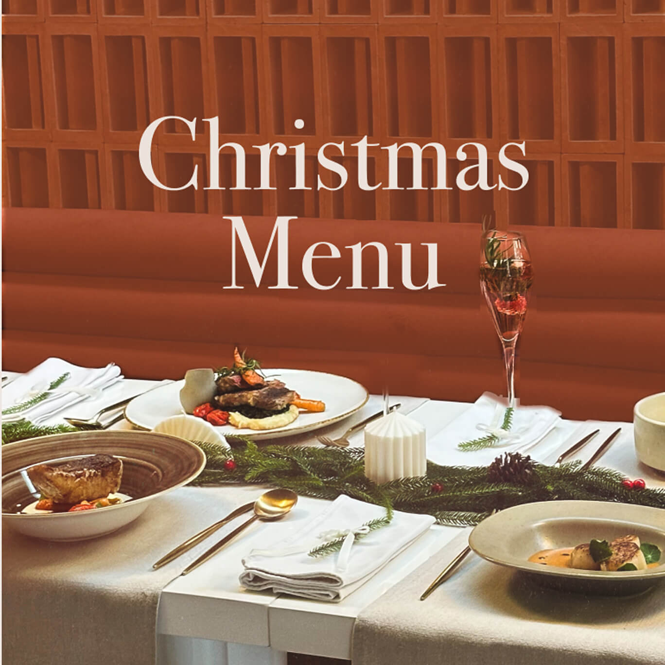 ASAI Cafe Christmas campaign key visual